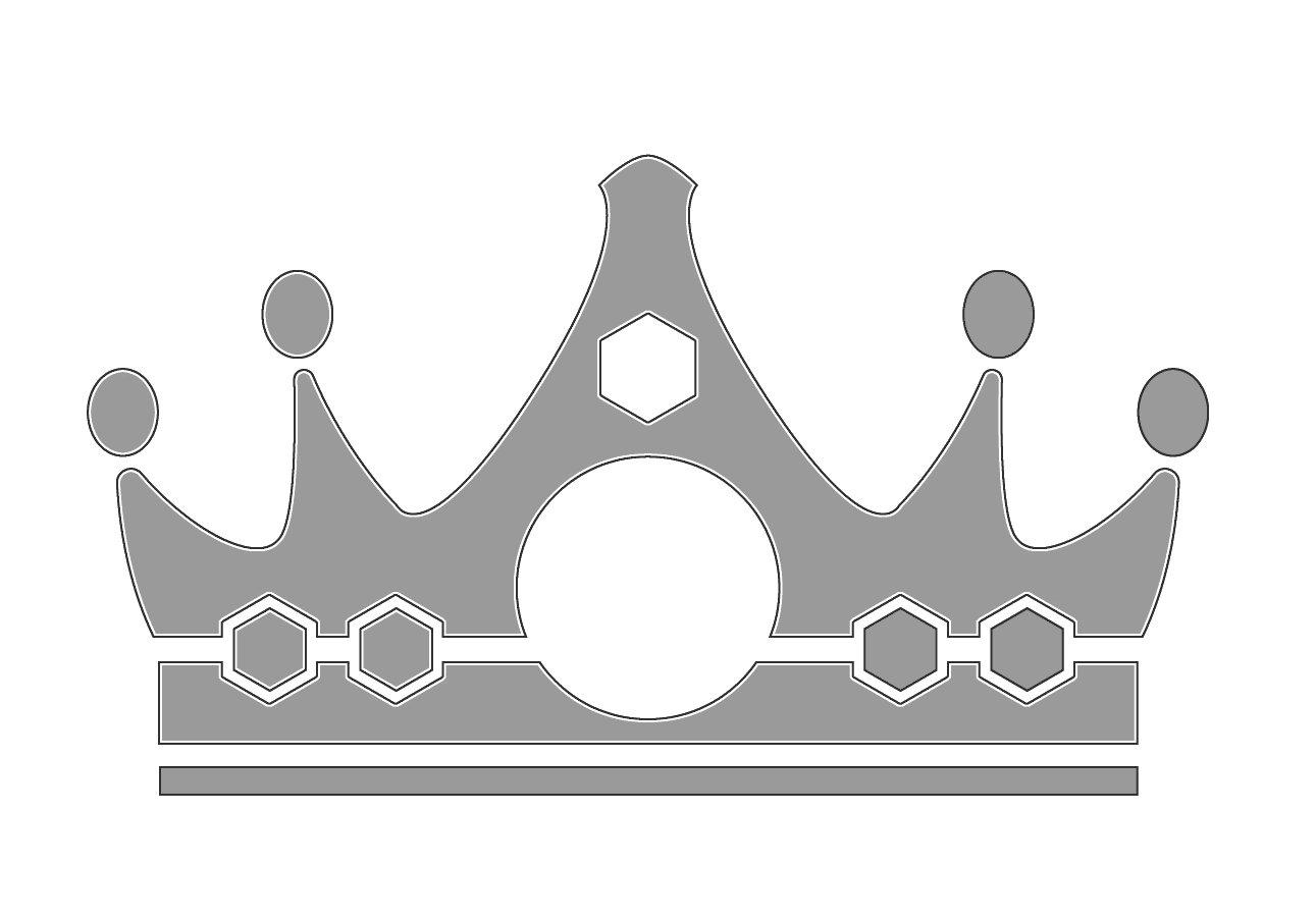 a grey crown on top of the price package, indicating it is a premium package